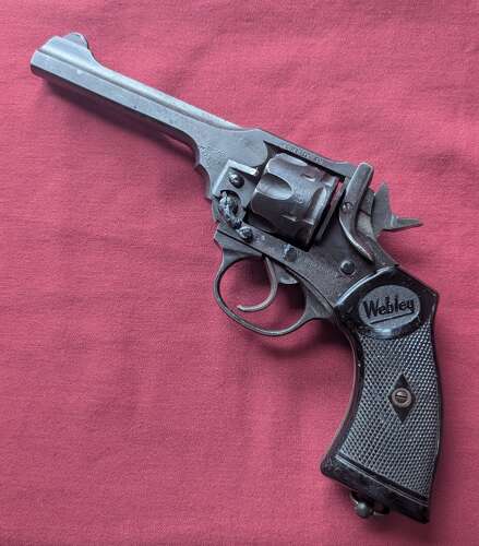 Webley 0.38 Revolver WWII Issued