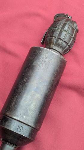 1944 No4 SMLE Grenade Launcher & Grenade