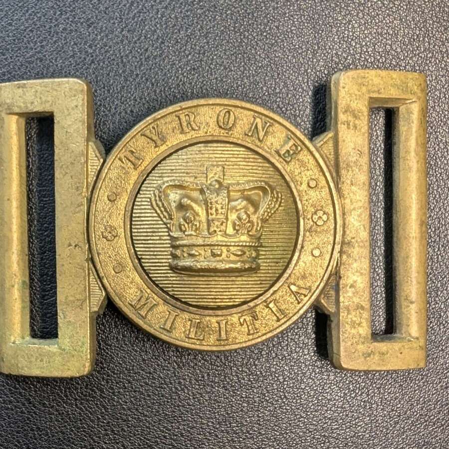 Tyrone Militia Victorian Service Buckle