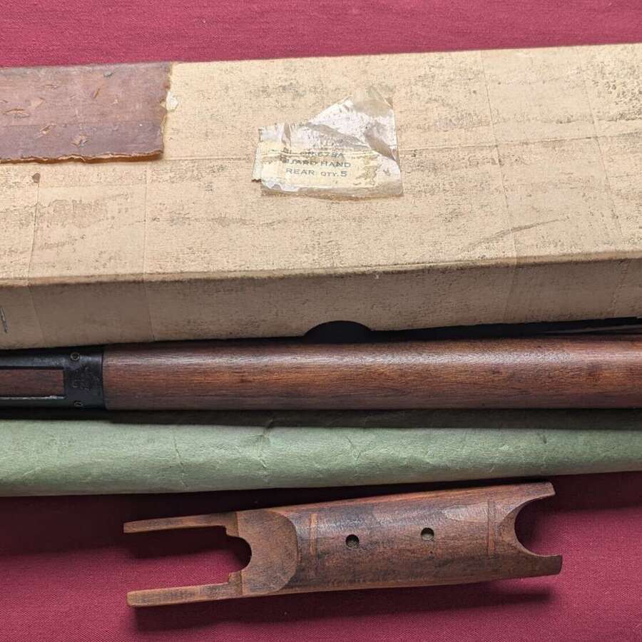 Boxed No4 Enfield Rifle Furniture Parts