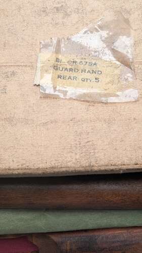 Boxed No4 Enfield Rifle Furniture Parts