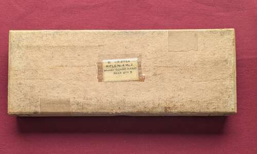 Boxed No4 Enfield Rifle Furniture Parts