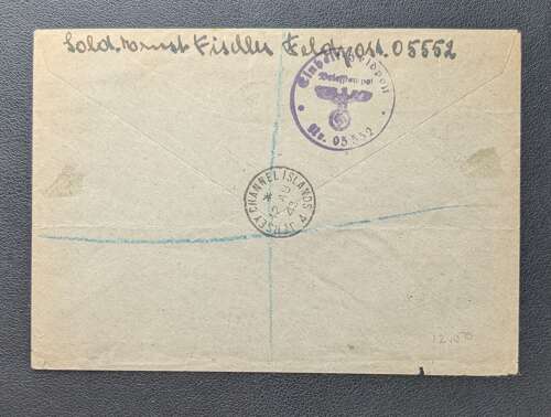 Jersey German Occupation Envelope