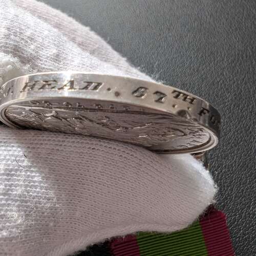 2nd Afghanistan War 1878-79-80 Two Campaign Bars 67th of  Foot